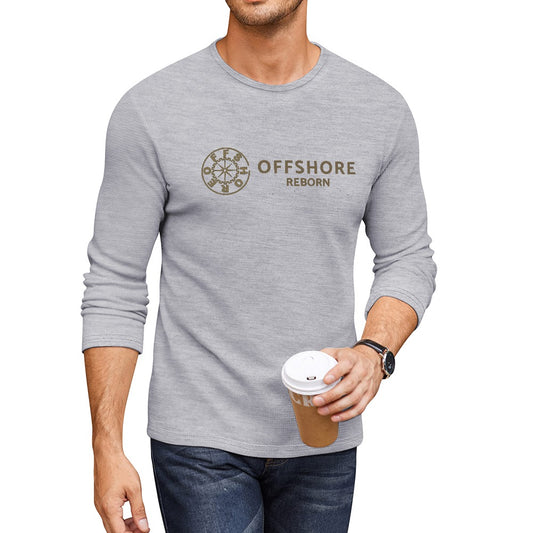 T-shirt à manches longues col rond pour Hommes Offshore Reborn